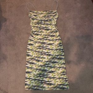 BCBG multi color dress